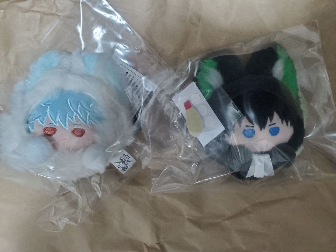 銀魂 東京ドームホテル モフマロキーホルダー 銀時、土方