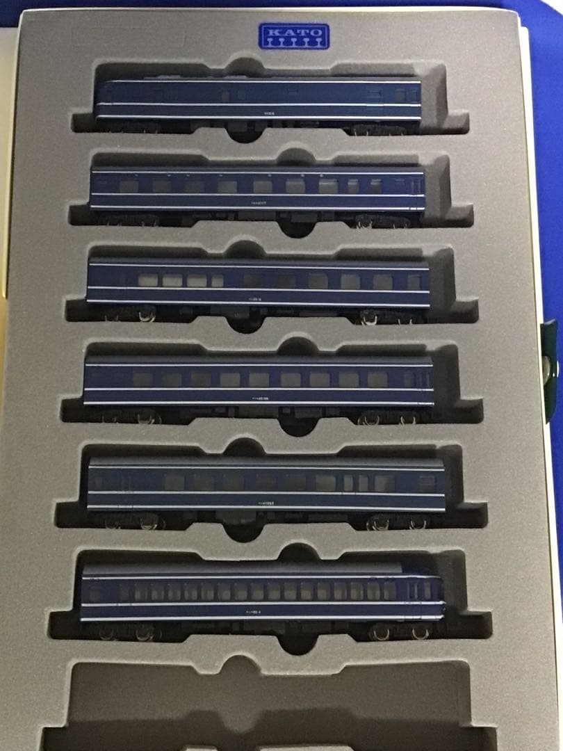 確認用 KATO 寝台特急 6両編成セット Nゲージ 鉄道模型
