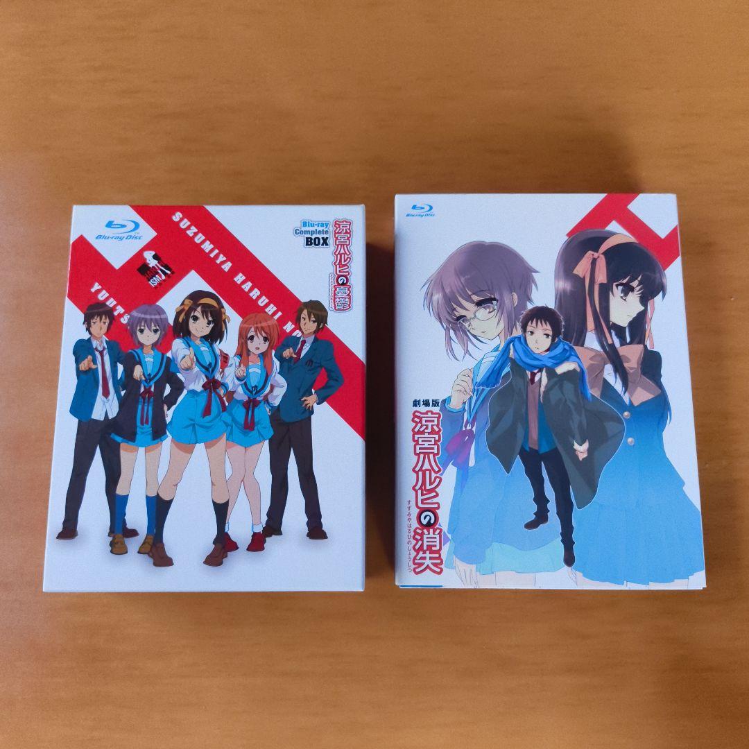 涼宮ハルヒの憂鬱 激奏Ver.フィギュア /TV&劇場版 Blu-ray セット