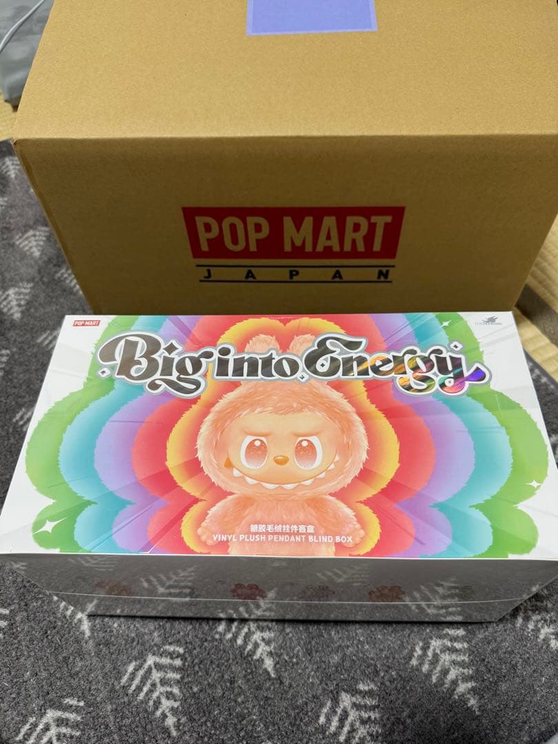 新品未開封Labubu Big into Energy アソートボックス（1箱）
