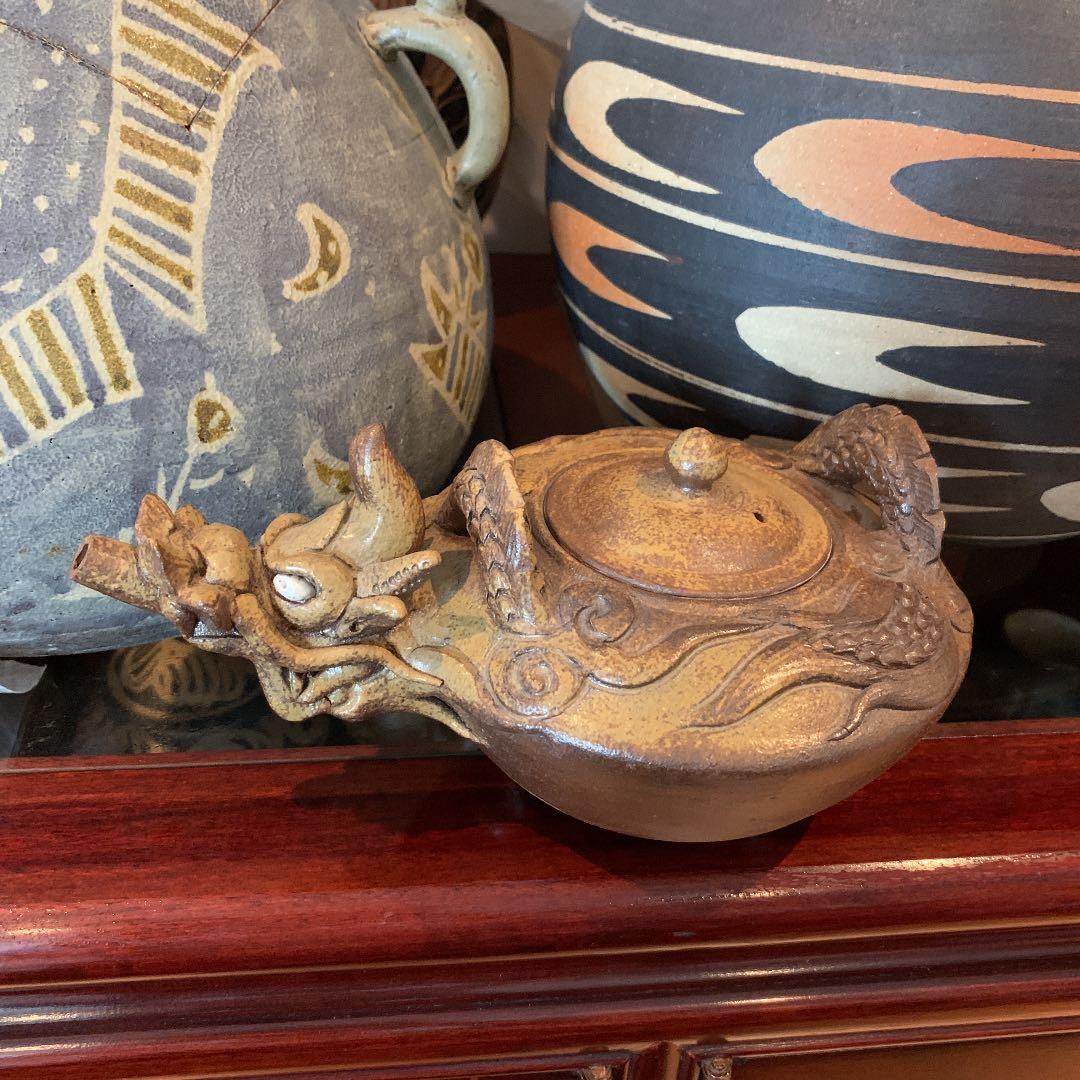 沖縄　龍焼物　陶器　22000円