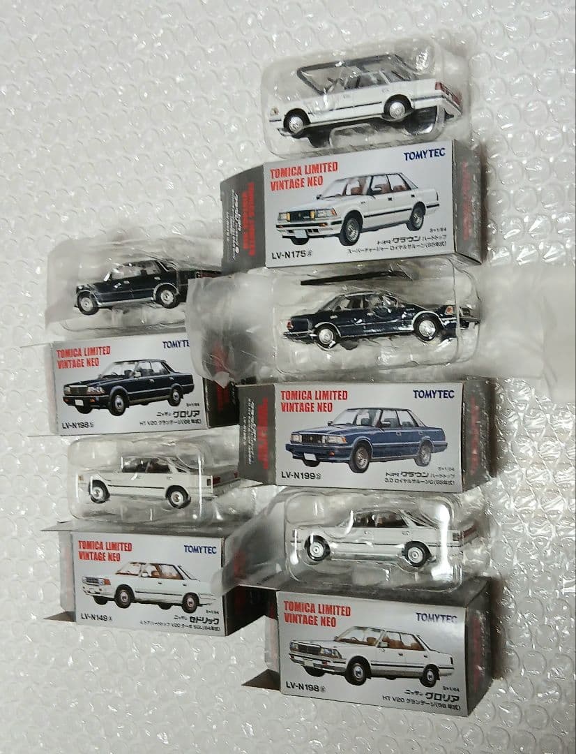 トミカリミテッドヴィンテージ ハイソカー5台セット 未使用保管品 当時物 貴重