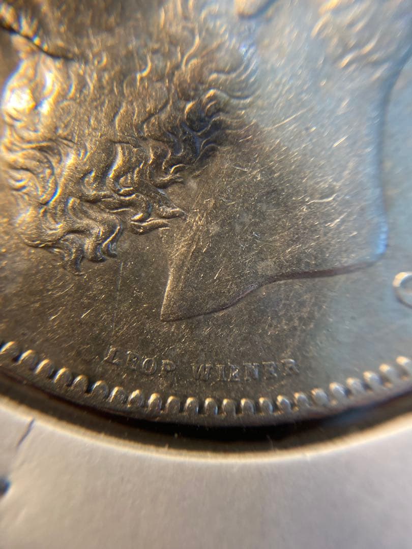 銀貨　古銭　アンティーク　PCGS NCG