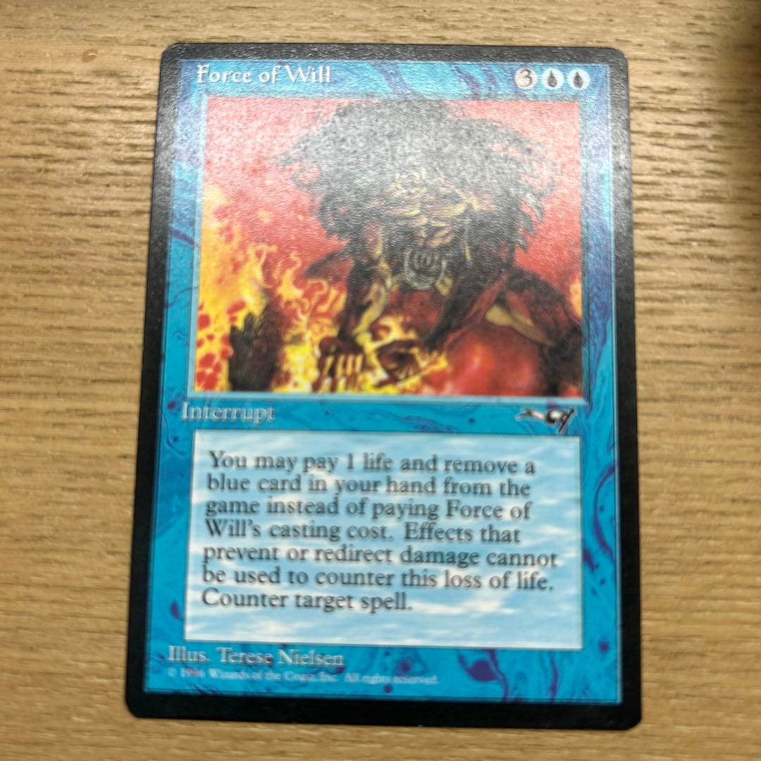 MTG 意志の力 １枚