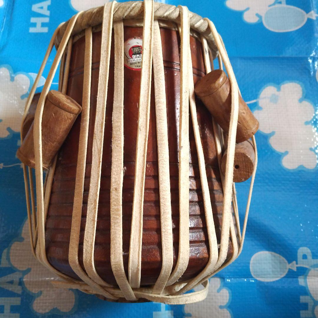 BINA タブラ(タブラ)セット 打楽器　民族楽器　インド・パキスタン