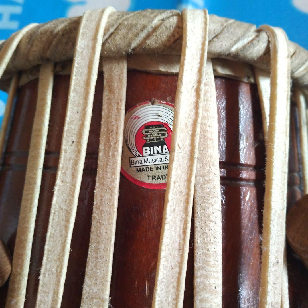 BINA タブラ(タブラ)セット 打楽器　民族楽器　インド・パキスタン