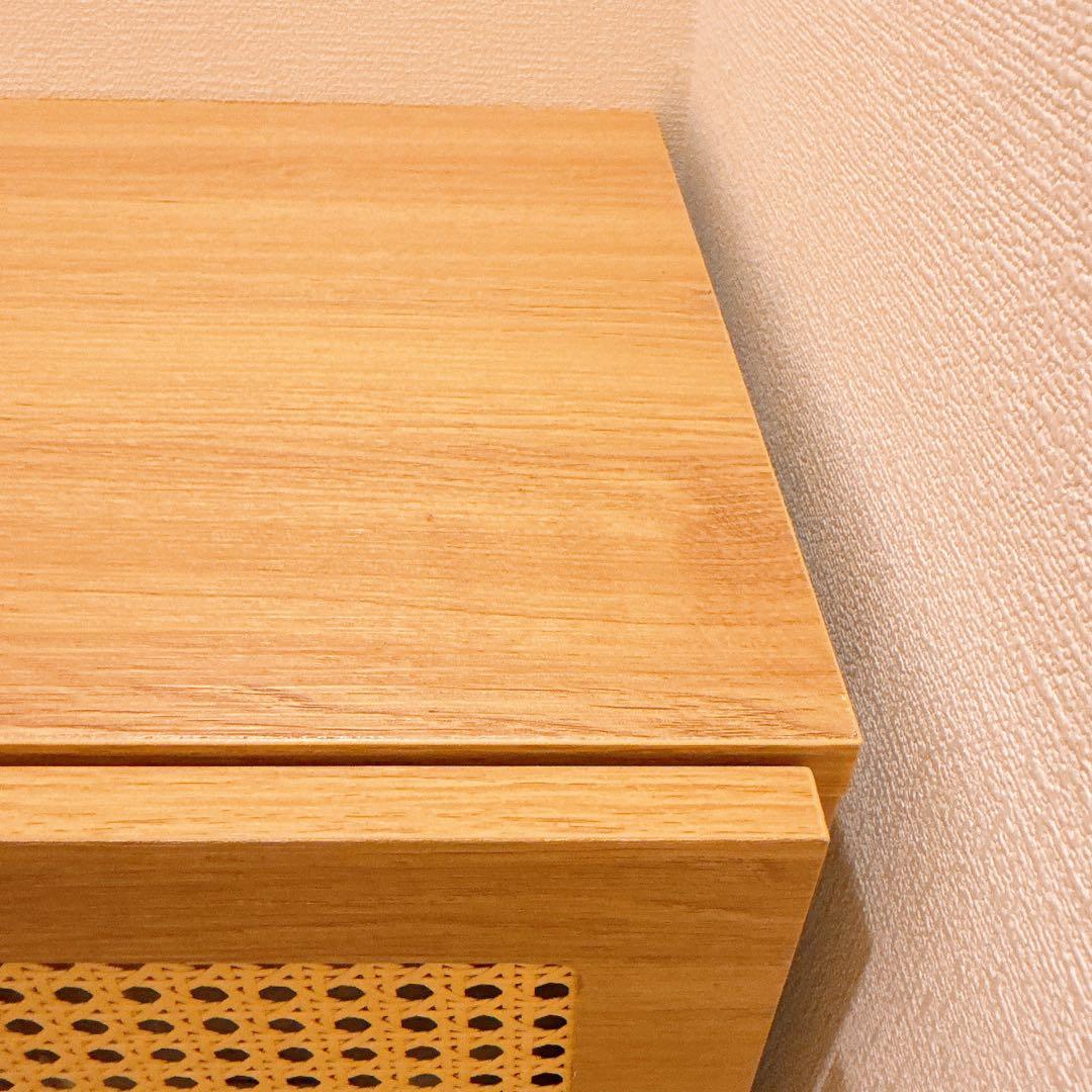 【完成品】ラタン ナチュラル テレビ台 140cm