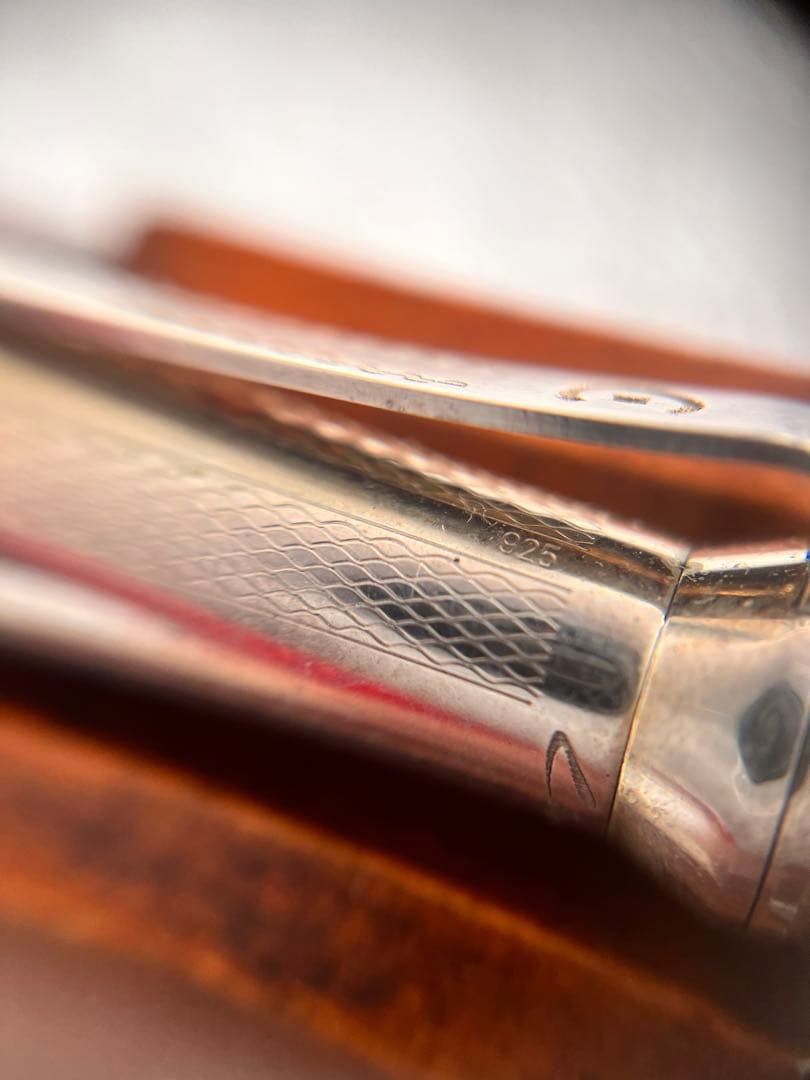 CLEOS万年筆シルバー