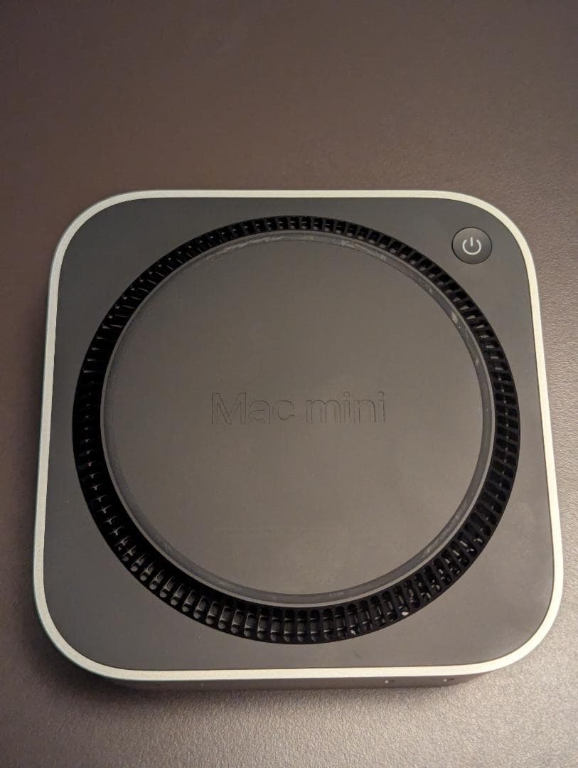 mac mini M4 メモリ16GB ストレージ256GB