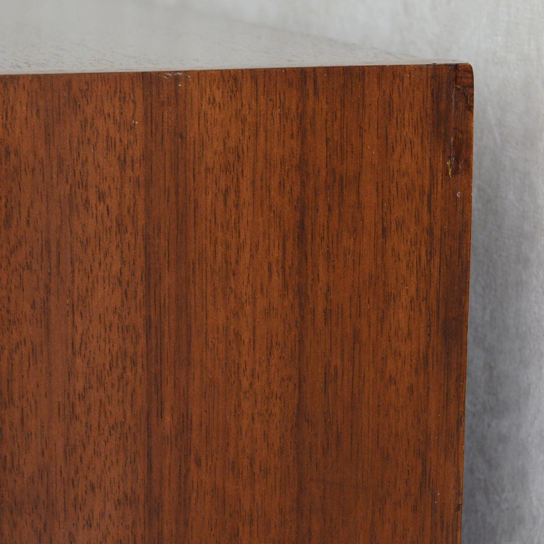 イギリス ヴィンテージ Beautility ガラスキャビネット ビューロー付