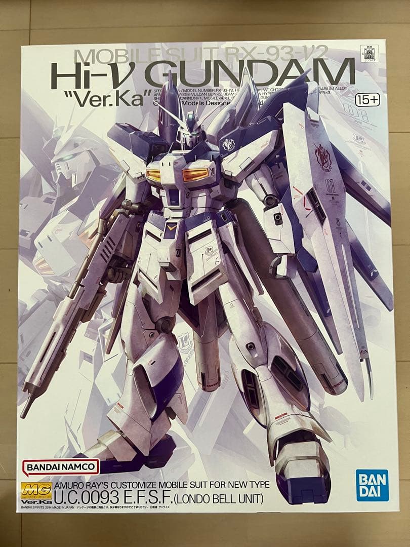 ガンプラ ＭＧ Ｈｉ-νガンダム Ver.Ka