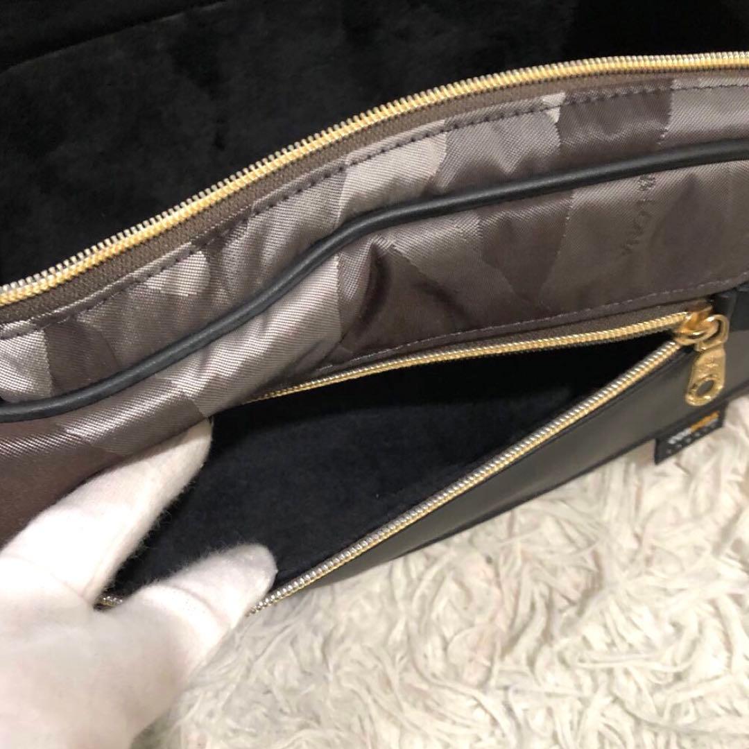 未使用級☆MARK&LONA マークアンドロナ シューズケース カモフラ