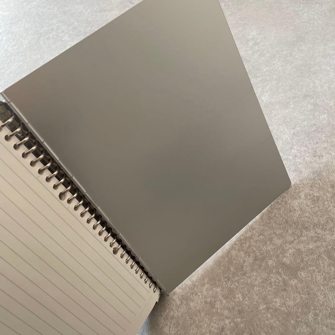 無印良品【激レア】B5サイズ26穴 アルミバインダー