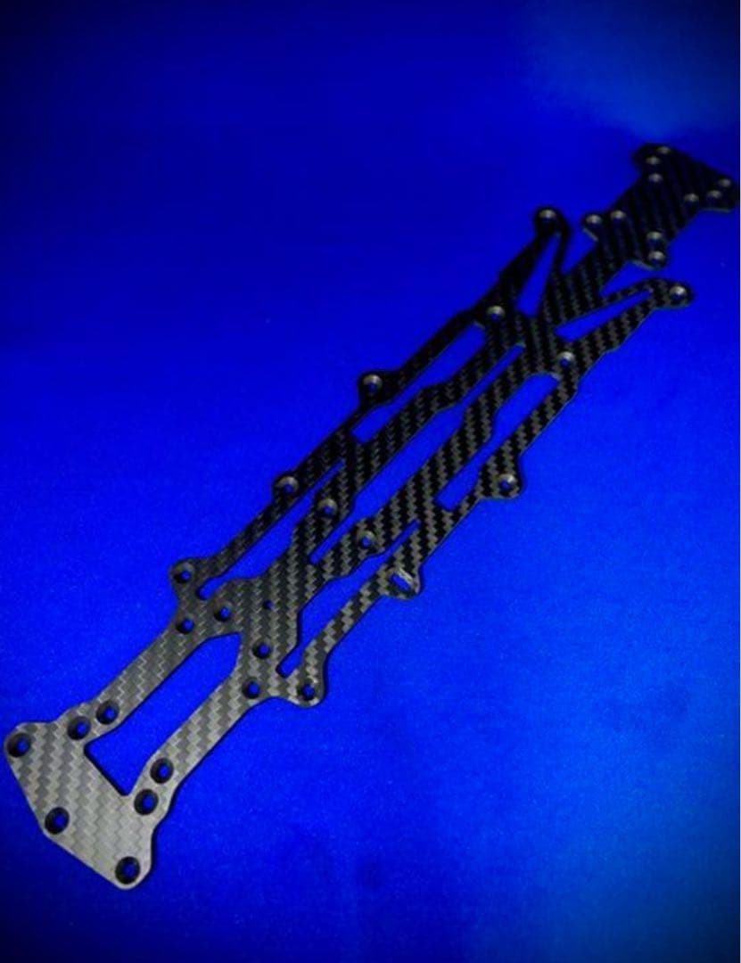 ヨコモ YD-2R用　ナローメインシャーシ　特注綾織　RC 蕨山Carbon