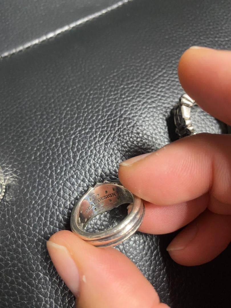 ディールデザイン　DEAL　DESIGN　指輪3つ　シルバーアクセサリー