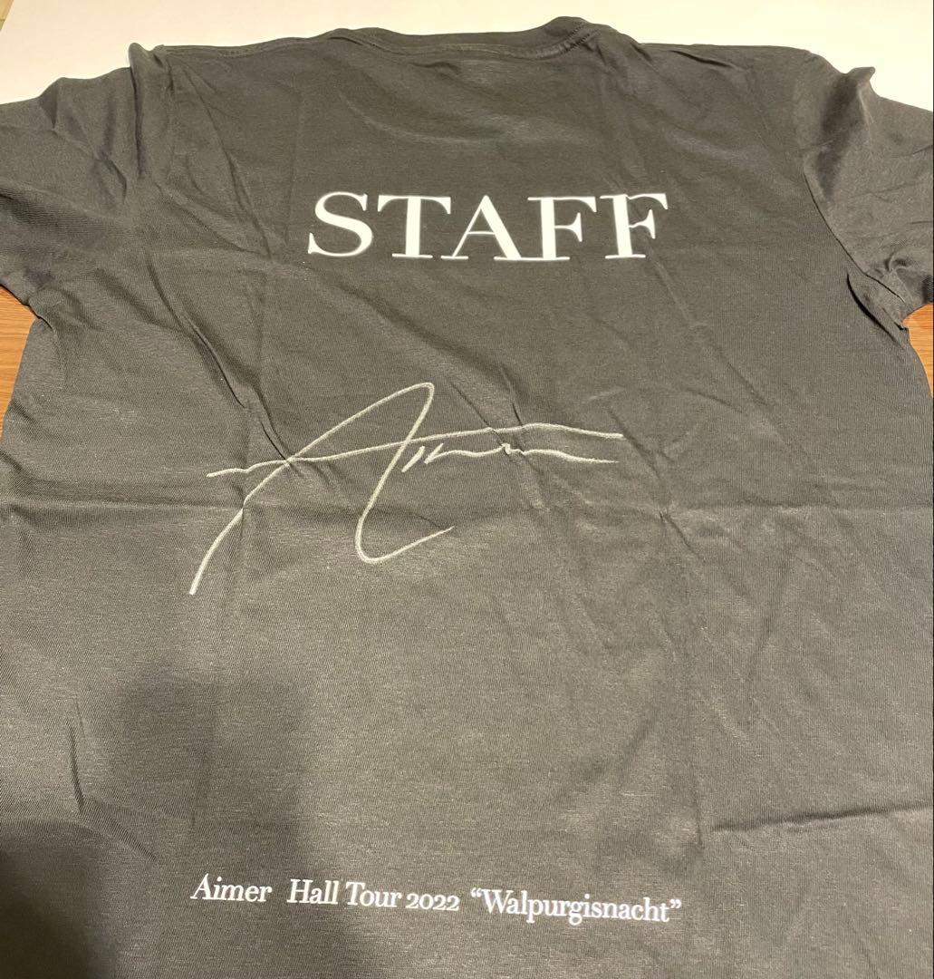 Aimer サイン入り ツアーTシャツ
