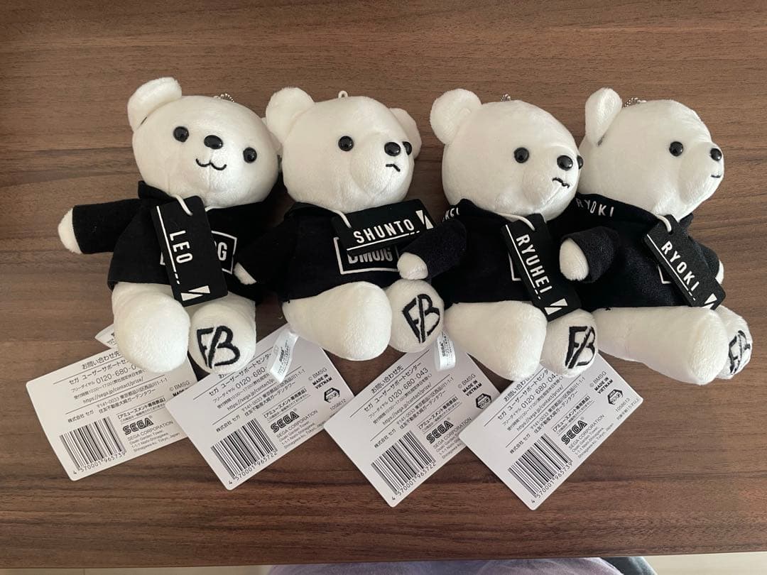 BE:FIRST 初期くま SHUNTO RYUHEI LEO リョウキ