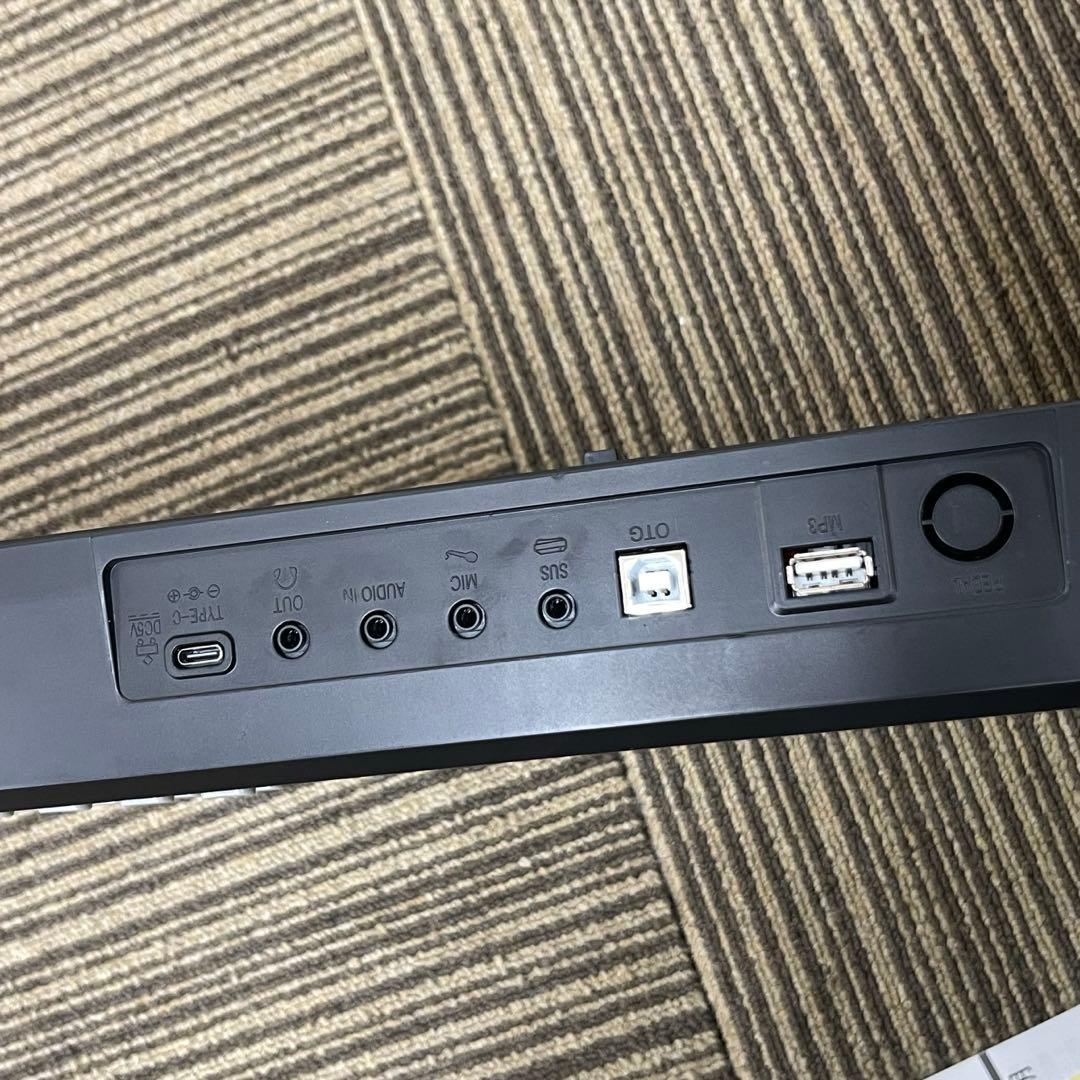 新品◆折りたたみ 電子ピアノ 88鍵盤 光る鍵盤 ブラック