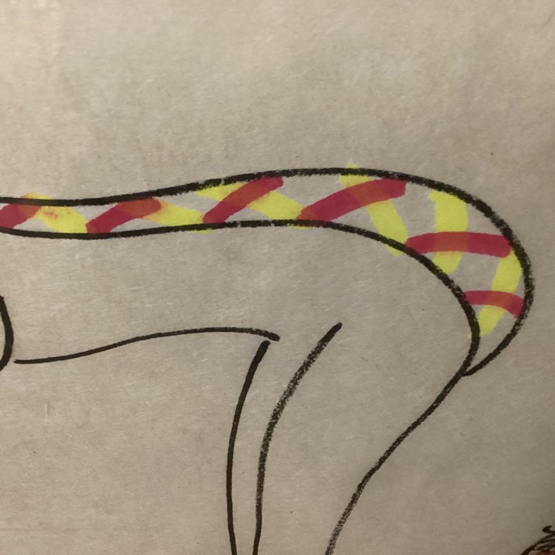 清水　崑　河童図　《かっぱ天国　》水墨彩色画　木枠額装アクリル板　模写　即決品