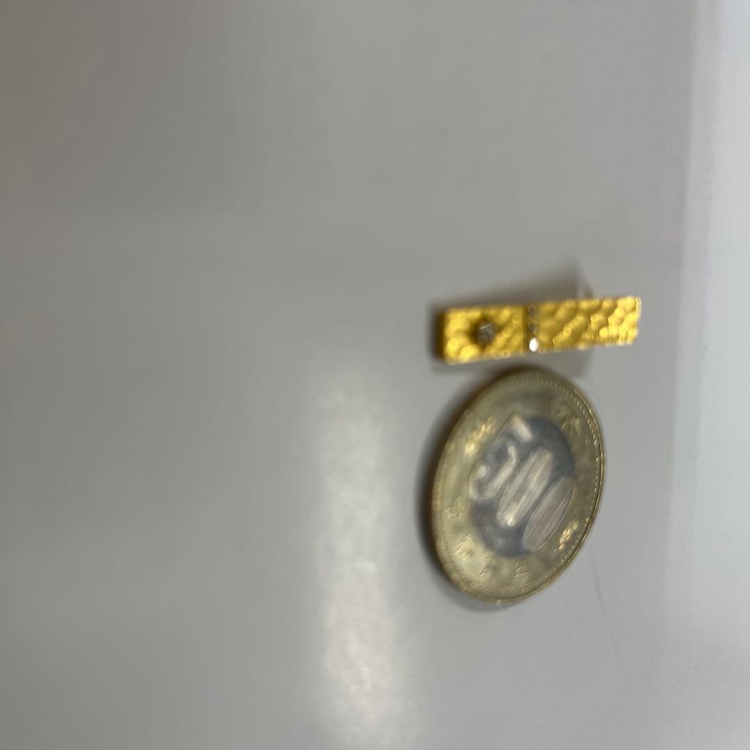 24金ダイヤモンド入りペンダントトップ