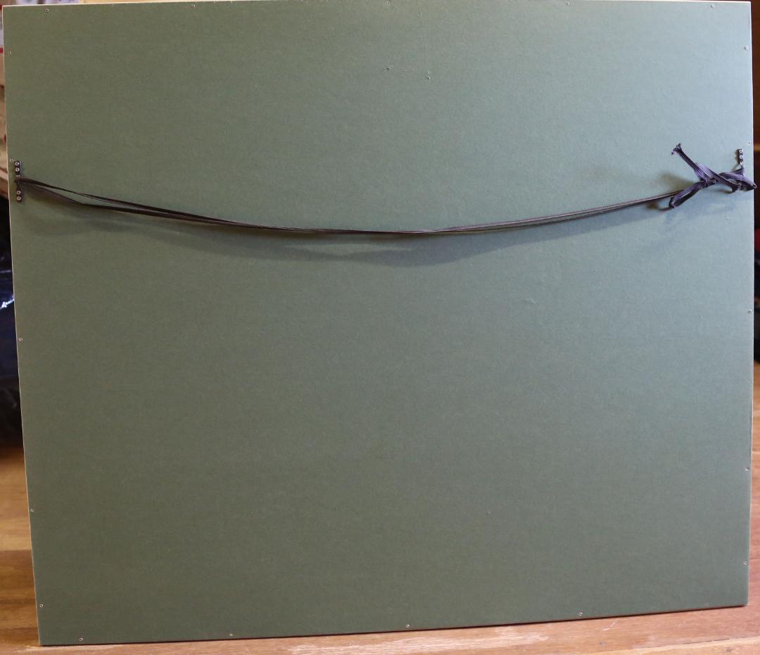 ヒロ・ヤマガタ 『ブローニュの森のベーカリー』 シルクスクリーン