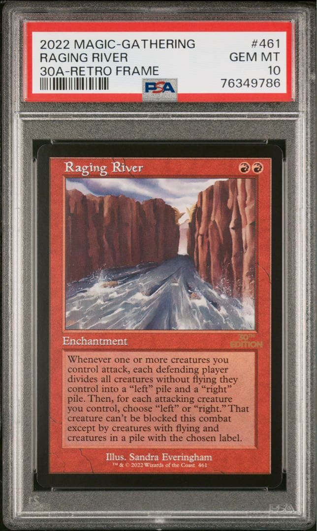 PSA10 Raging 旧枠　30th Anniversary