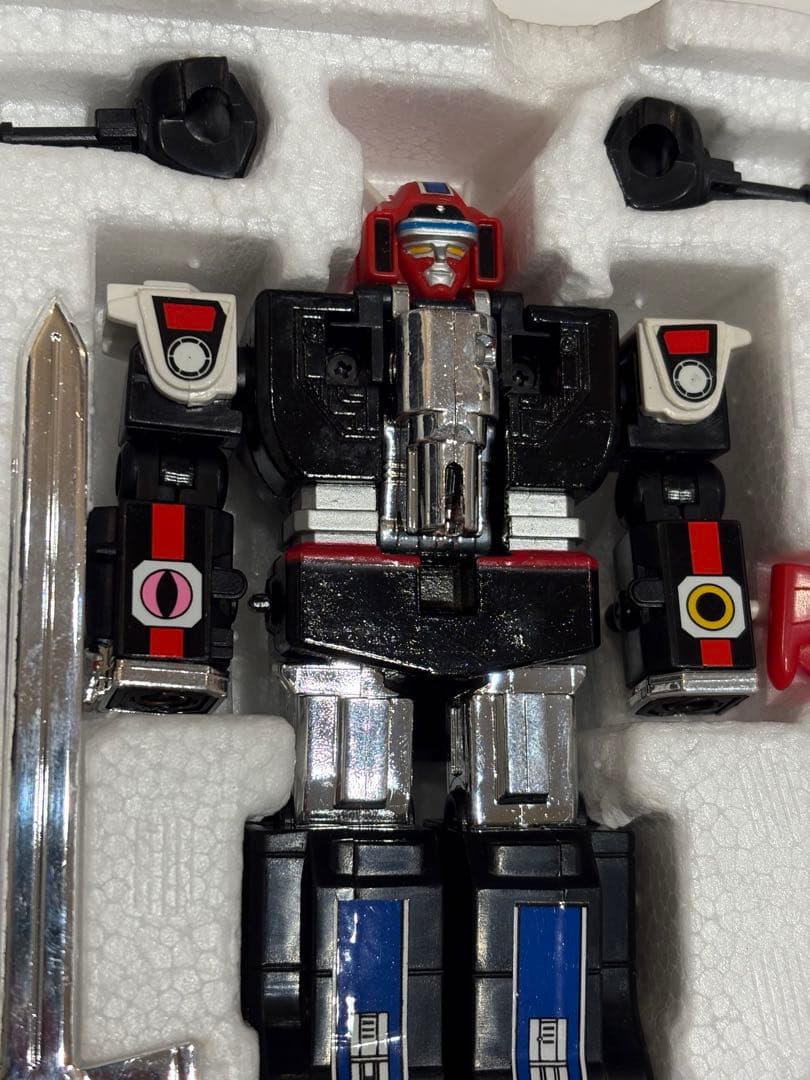 超合金　光戦隊マスクマン　グレートファイブ　戦隊ロボ　ソフビ　maskman