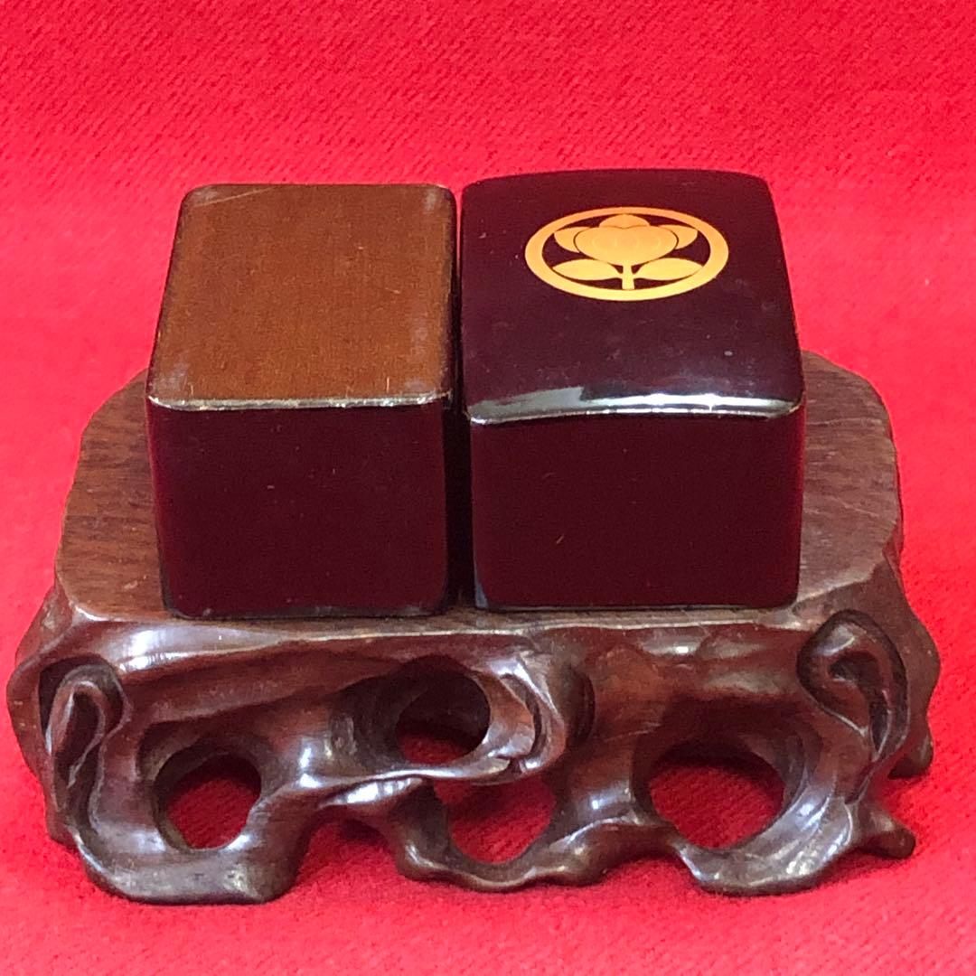 金蒔絵　箏爪箱　小物入れ箱　漆器　アンティーク　骨董品　インテリア