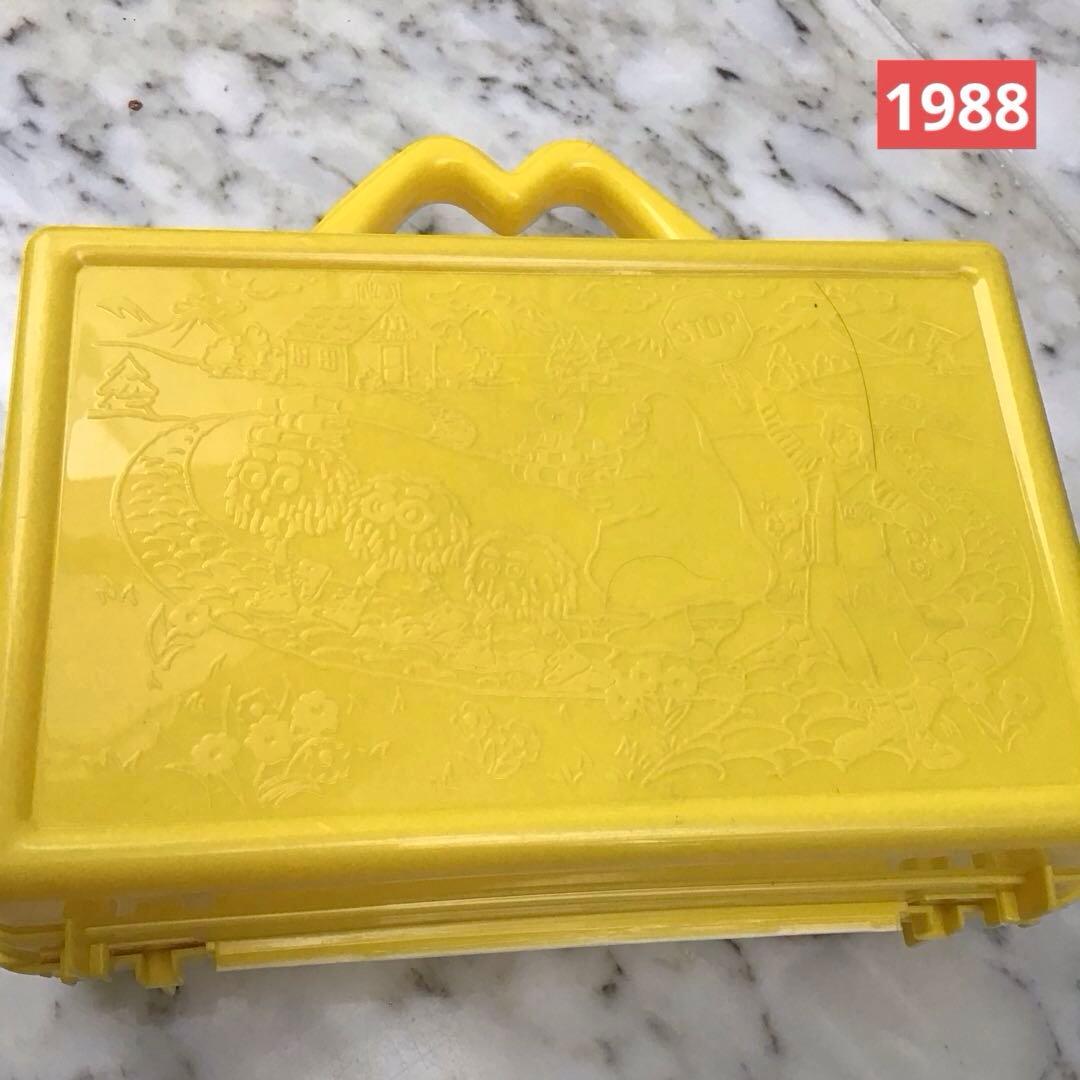 80～90s初期 マクドナルドミールトイ 空気人形 プラスチックケース