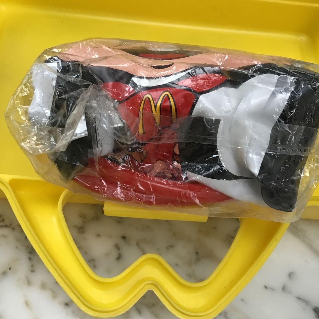 80～90s初期 マクドナルドミールトイ 空気人形 プラスチックケース