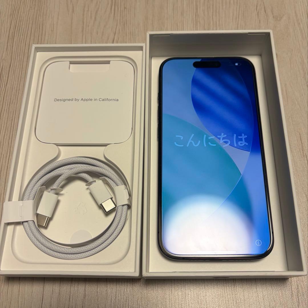 iPhone15Pro 256GB 本体　 SIMフリー ブラックチタニウム
