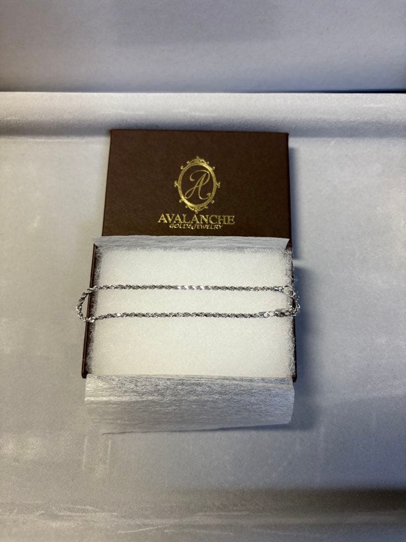 AVALANCHE ホワイトゴールド 10K ブレスレット