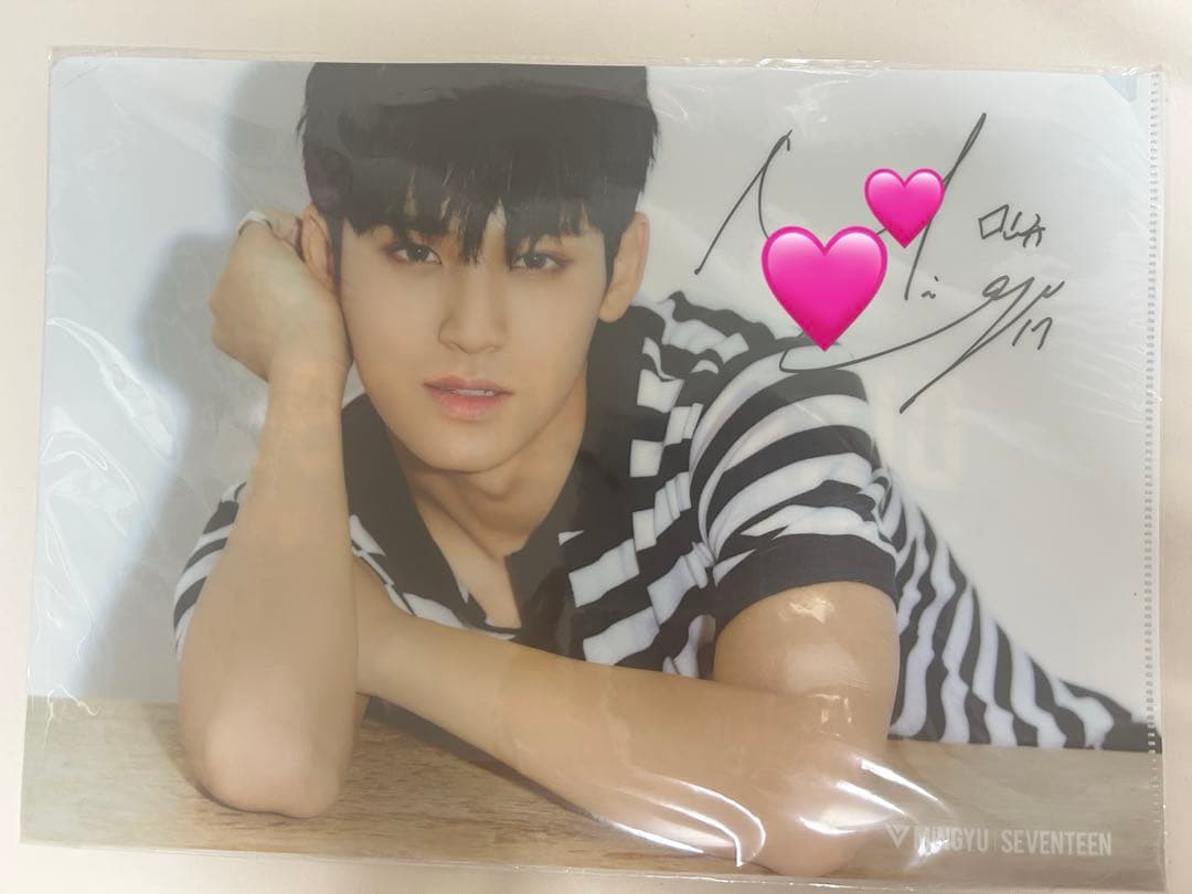 SEVENTEEN ミンギュ サイン レア 値下げはコメントまで