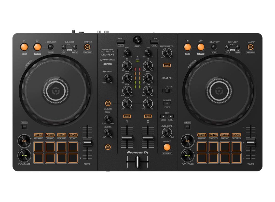 DDJ-FLX4 2ch DJコントローラー (Black)