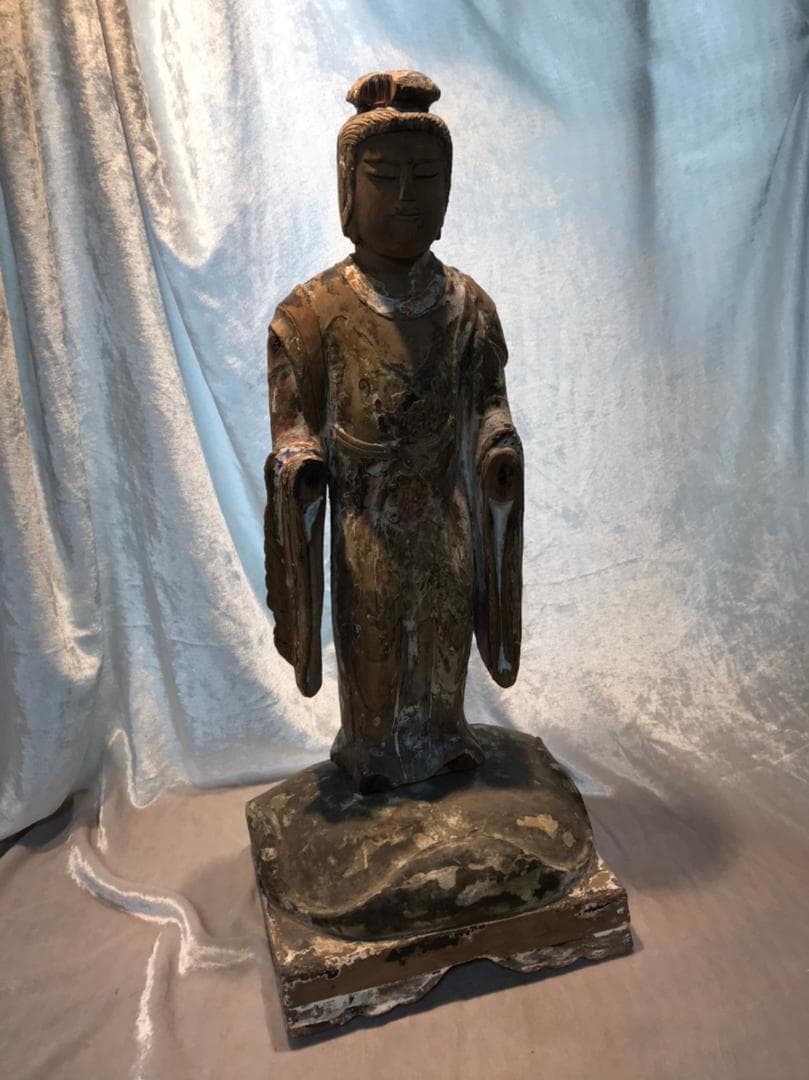 木作り　立像　仏像　太子様