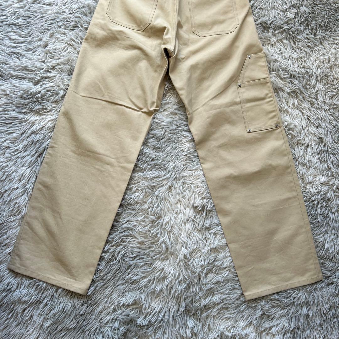 【新品】AURALEE COTTON OILED CANVAS PANTS