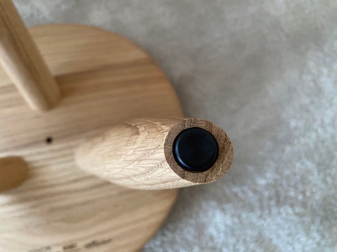 【美品】カッシーナ　ベルジェ スツール　オーク材ナチュラル