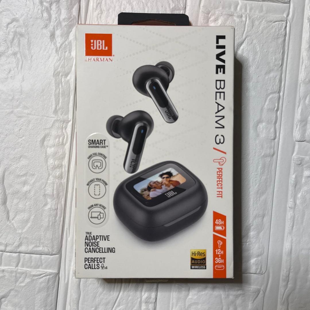 【値下げ中！】JBL LIVE BEAM 3 ワイヤレスイヤホン