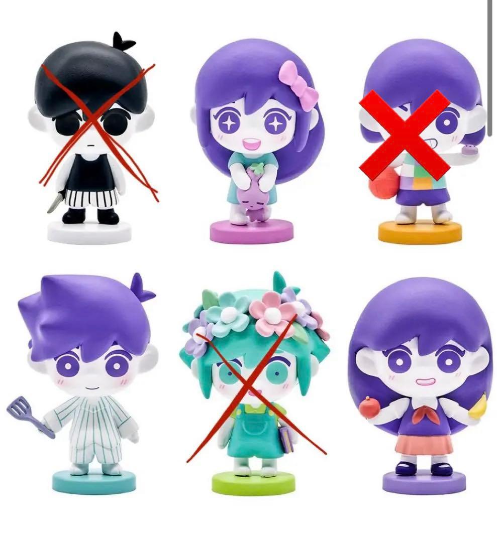 OMORI ビニールフィギュア　ヘッドスペース