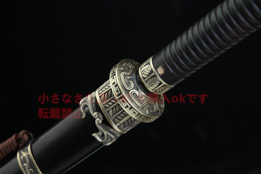 26寸定坤神刀（黒檀金）武具　刀装具　日本刀　模造刀 居合刀