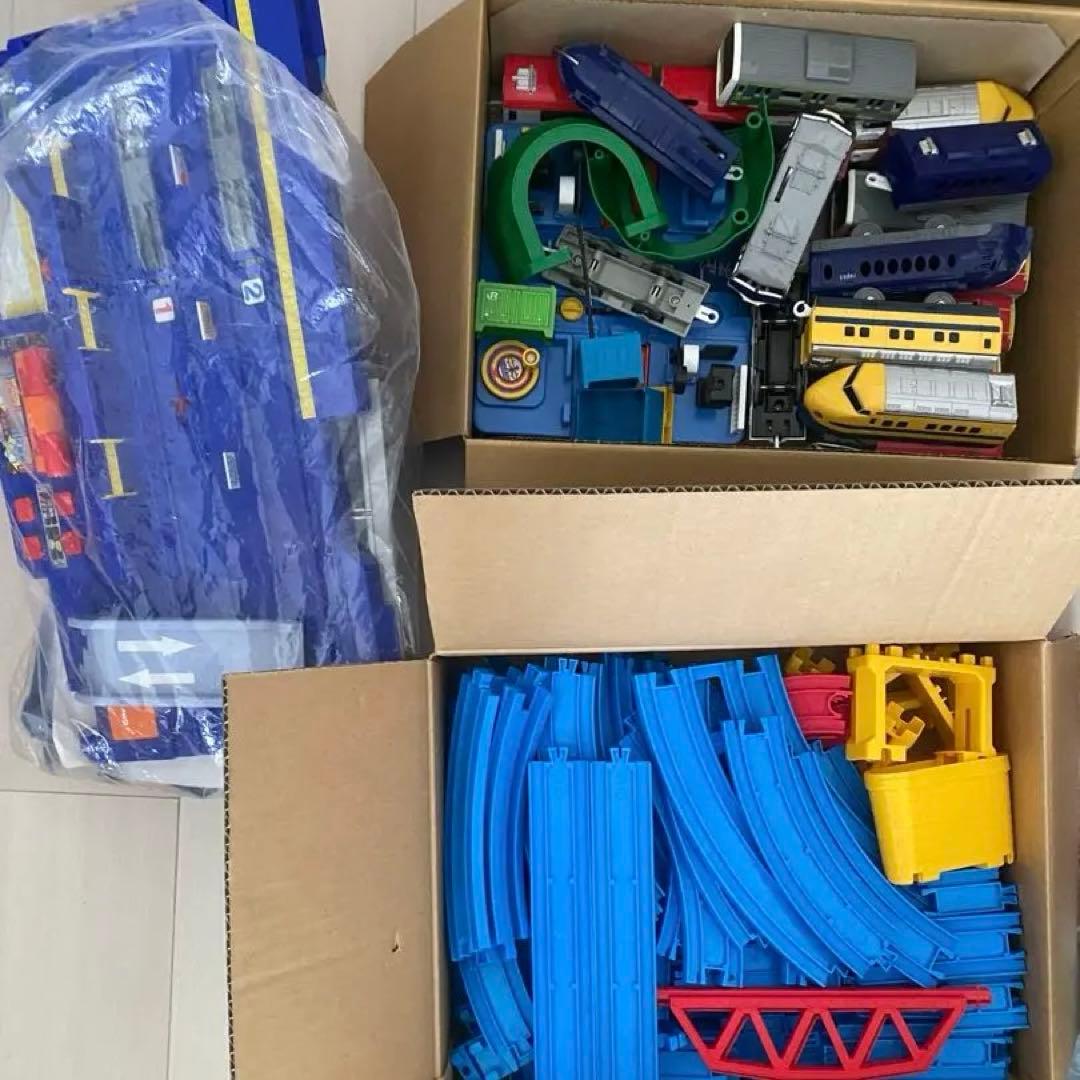 プラレール/レール/踏み切り/ガチャっとアクションステーション