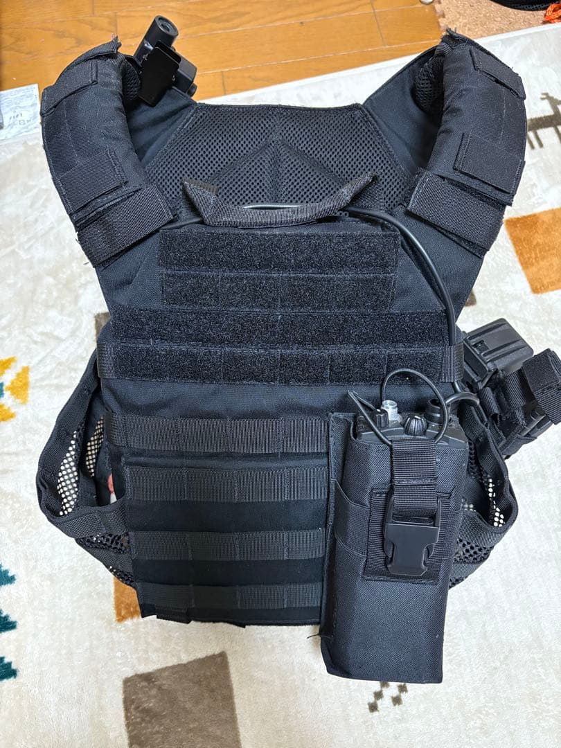 CHASE TACTICAL プレートキャリア ブラック