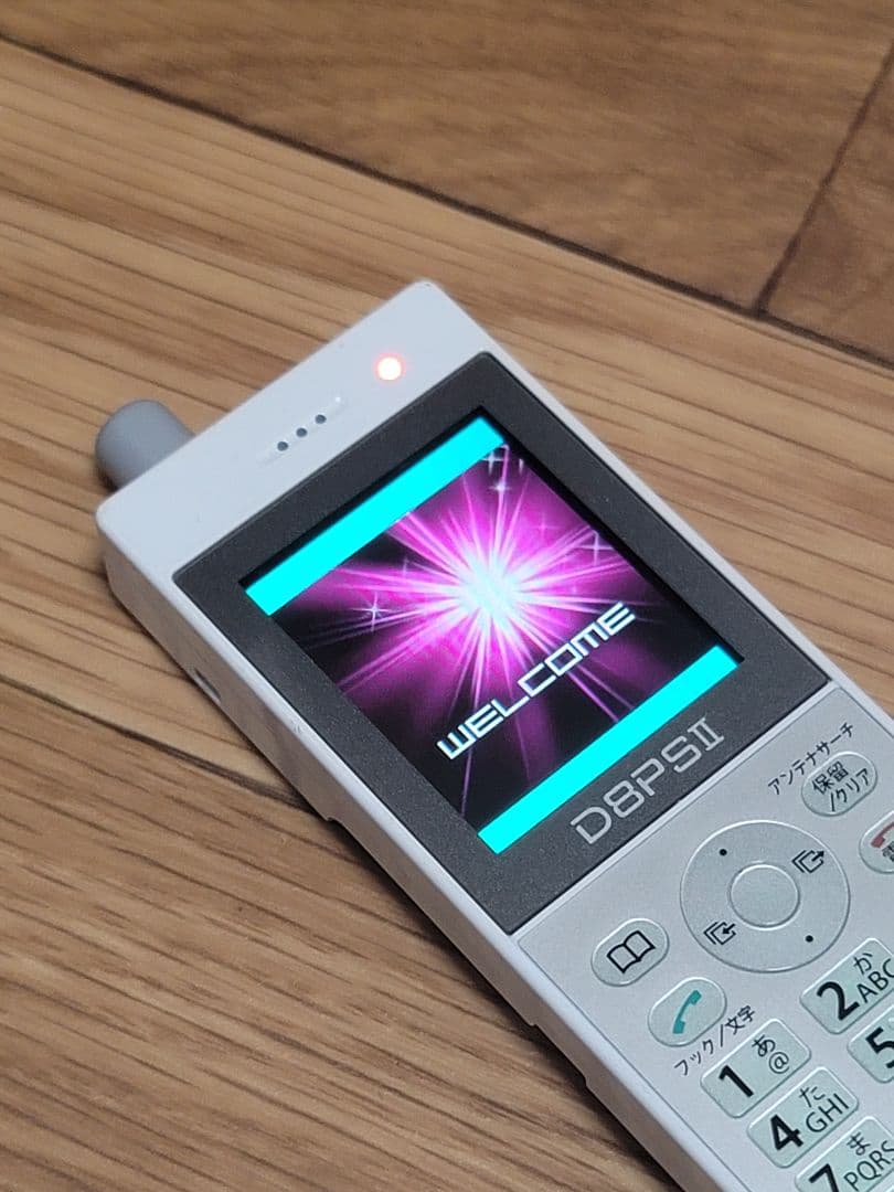 HITACHI HI-D8PSⅡ PHS HI-D8PS Ⅱ 本体 ガラケー