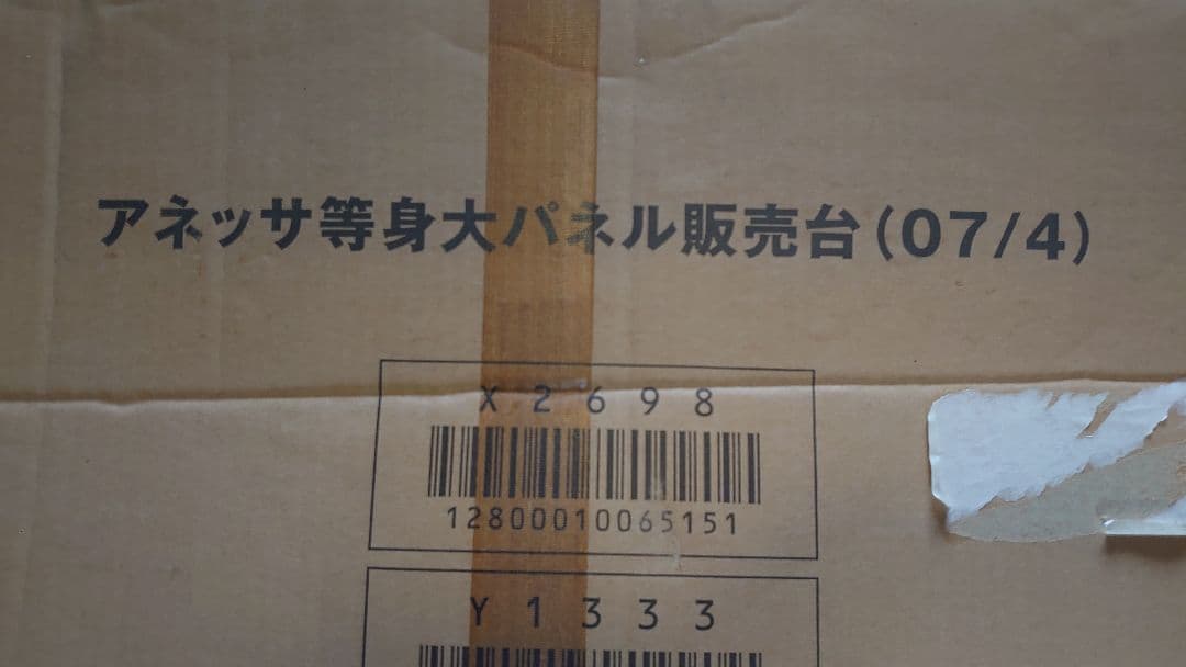 ✨美品✨蛯原友里 水着 等身大パネル 　 ANESSA アネッサ 青