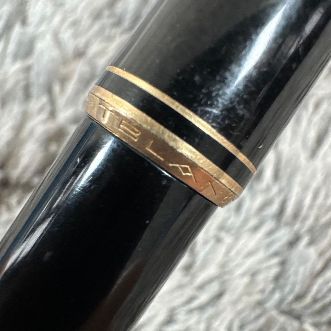 MONT BLANC モンブラン 万年筆 NO22 ブラック ×ゴールド