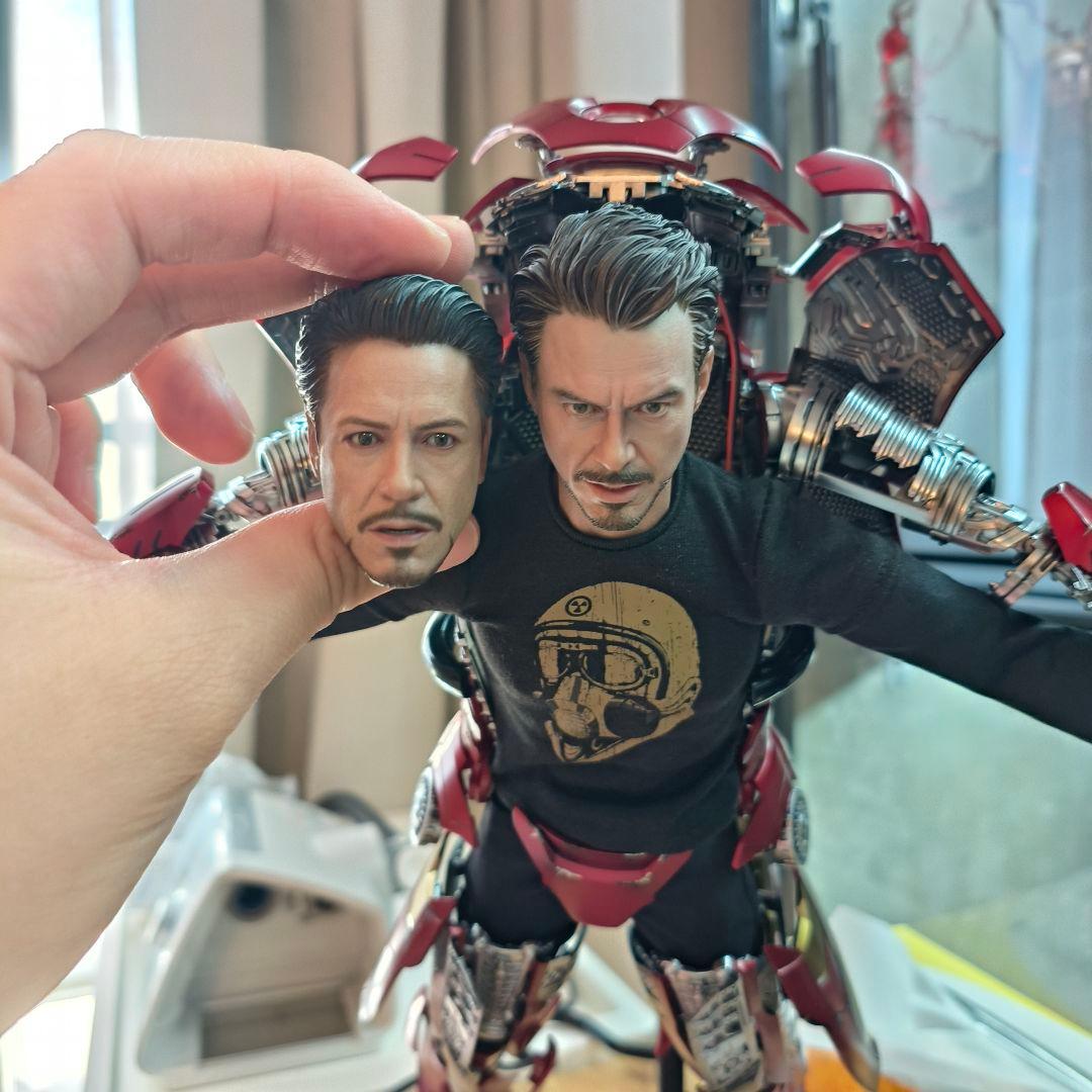 ホットトイズ 1/6 アイアンマン マーク7 スーツアップ版 MMS718