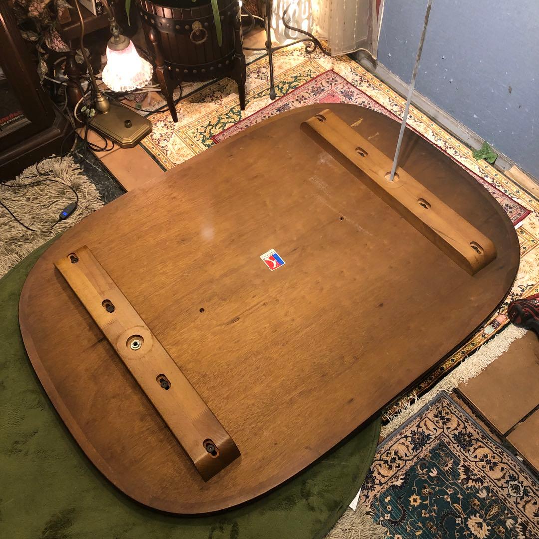 ま　天板のみ　極美品　キツツキマーク ヴィンテージ ダイニングテーブル