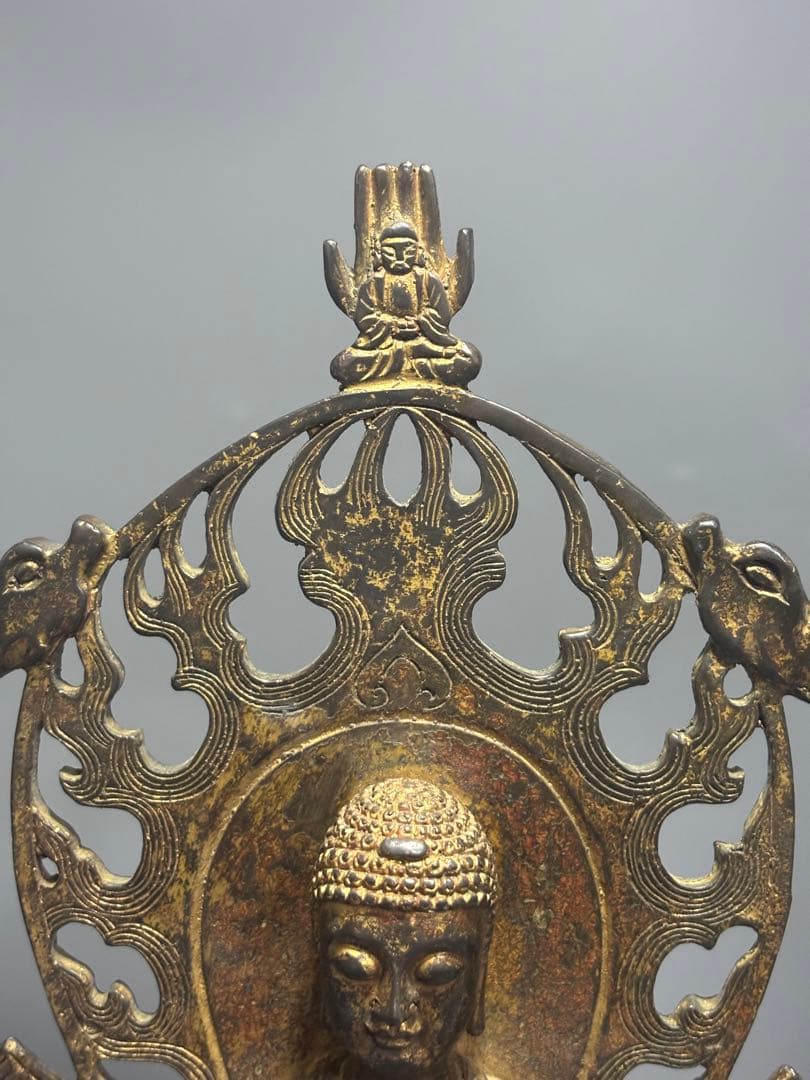 仏教古美術 純銅 文化遺産 文化財仏像伝承　 仏像 伝統的デザイン