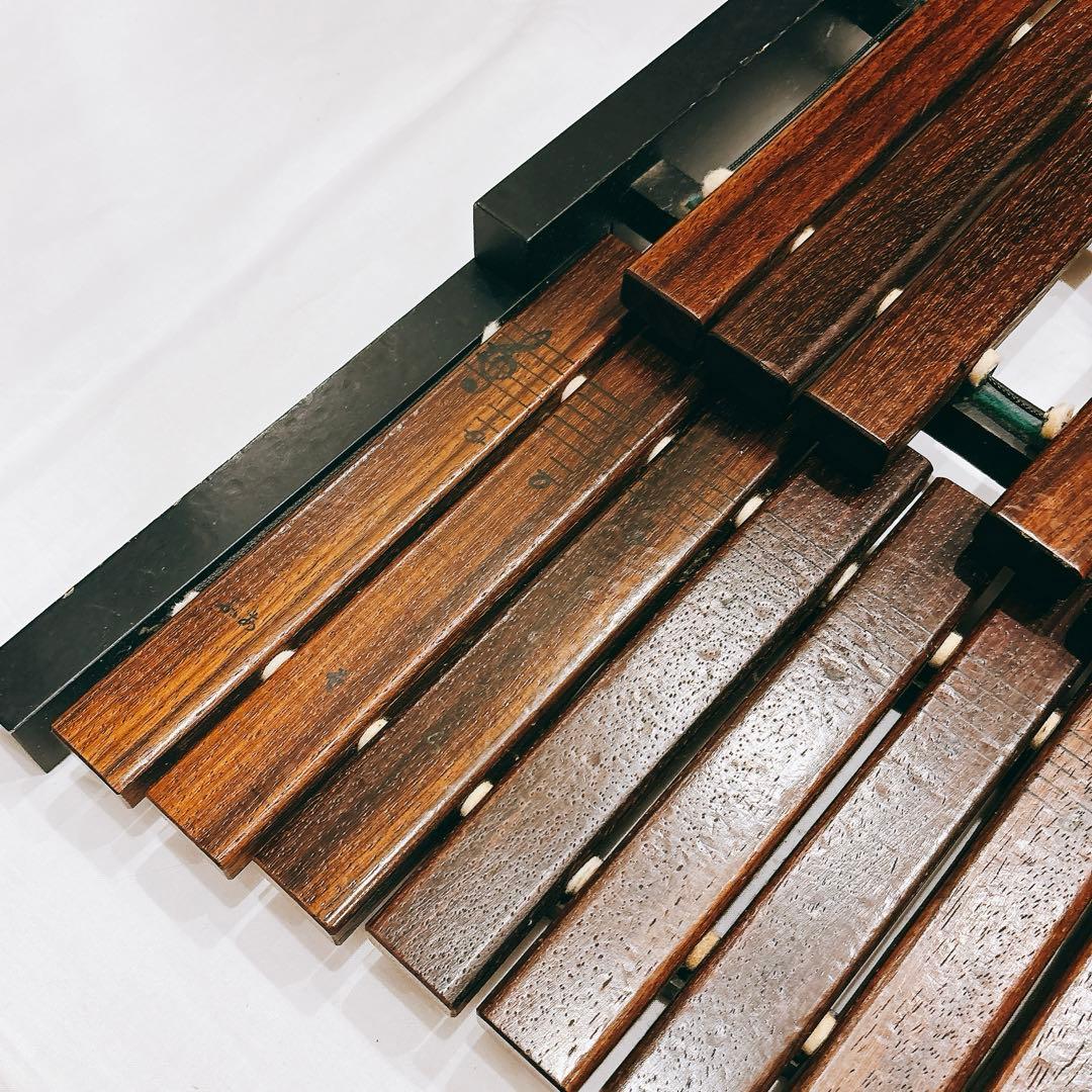 ヤマハ卓上木琴　YAMAHA　TX-6 32音　木製シロフォン 木目