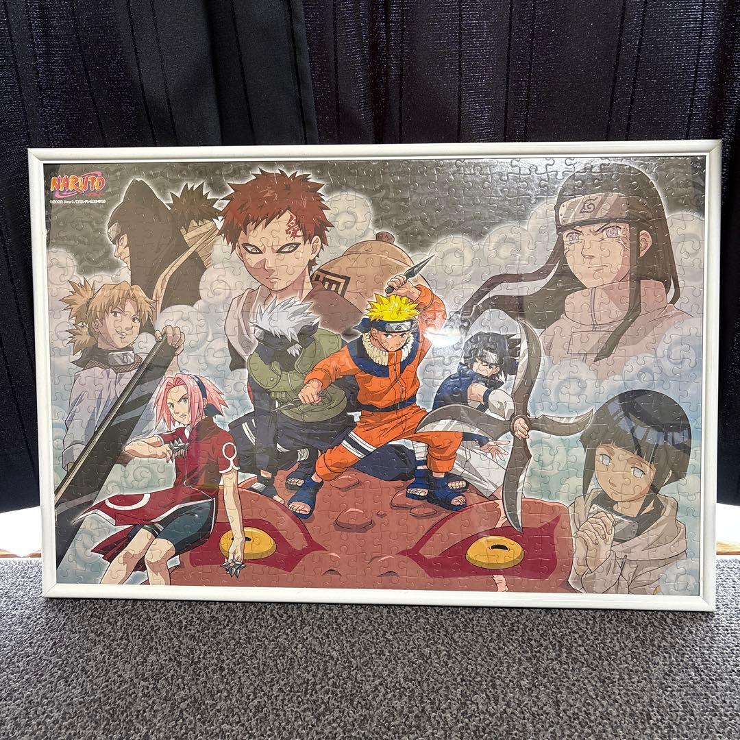 本日削除‼️NARUTO ジグソーパズル フレーム付き76.7×51.8